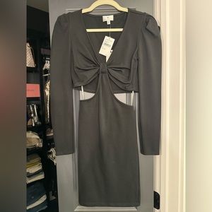 NWT Socialite Cut-out Black Mini Dress